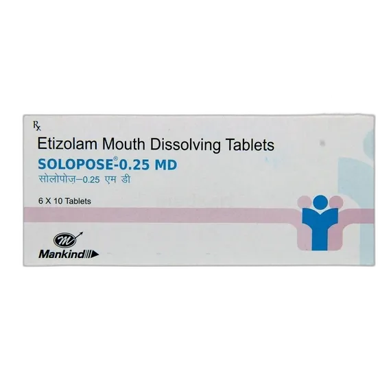 solopose md 0.25mg tablet 10's